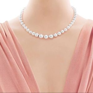 TIFFANY GRADUATED BALL NECKLACE